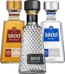 1800 Tequila Assorted Cristalino, Silver & Reposado 0 (375)
