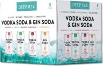 Deep Bay Vodka Variety Pack (8 pack 12oz cans) (8 pack 12oz cans)