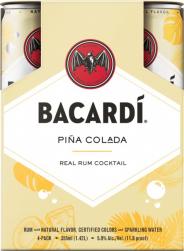 Bacardi Cocktail Pina Colada (4 pack 12oz cans) (4 pack 12oz cans)
