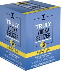 Truly Vodka Seltzer Blackberry & Lemon (4 pack 12oz cans) (4 pack 12oz cans)