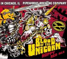 Pipeworks Blood Of The Unicorn, Hoppy Red Ale (4 pack 16oz cans) (4 pack 16oz cans)