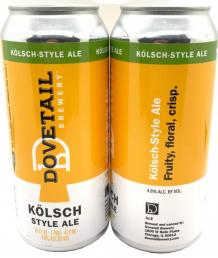 Dovetail Kolsch (4 pack 16oz cans) (4 pack 16oz cans)