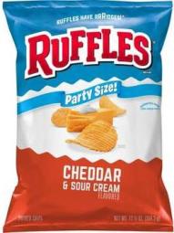 Ruffles Cheddar & Sour Cream Potato Chips 2.58 oz