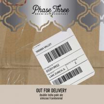 Phase Three Brewing Out For Delivery Double Ipa With Simcoe (4 pack 16oz cans) (4 pack 16oz cans)