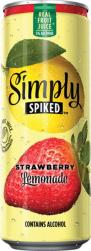 Simply Spiked Spiked Strawberry (24oz can) (24oz can)