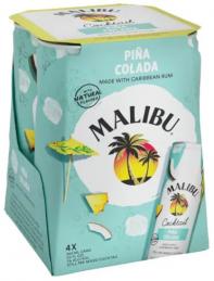Malibu Cocktail Pina Colada (4 pack 355ml cans) (4 pack 355ml cans)