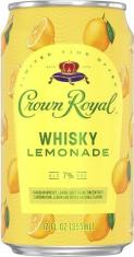 Crown Royal Whiskey Lemonade (4 pack 12oz cans) (4 pack 12oz cans)