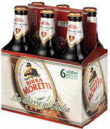 Birra Moretti - Lager (6 pack 12oz bottles) (6 pack 12oz bottles)