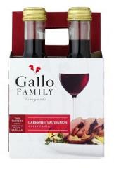 Gallo 'Family Vineyards' Cabernet Sauvignon NV (4 pack 187ml) (4 pack 187ml)