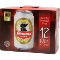 Famosa Lager (12 pack 12oz cans) (12 pack 12oz cans)