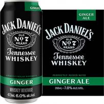 Jack Daniels Ginger Ale Cocktail (4 pack 12oz cans) (4 pack 12oz cans)