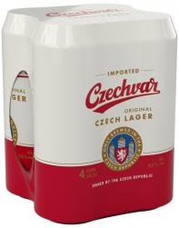 Czechvar - Lager (4 pack 16oz cans) (4 pack 16oz cans)