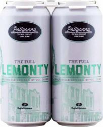 Pollyanna Brewing Full Lemonty (4 pack 16oz cans) (4 pack 16oz cans)