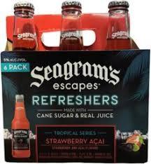 Seagram's Refreshers Strawberry Acai (6 pack 12oz bottles) (6 pack 12oz bottles)
