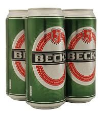 Beck and Co Brauerei - Beck's (4 pack 16oz cans) (4 pack 16oz cans)