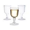 Party Essentials Plastic Wine Glass 2 Piece (20 Per Sleeve)