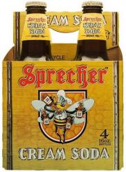 Sprecher Cream Soda (4 pack 16oz bottles) (4 pack 16oz bottles)