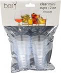 Bary3 Clear Mini Cups 10 Count 0