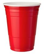Cheers Solo Red Drink Plastic Cups (24 Cups Per Sleeve) 0